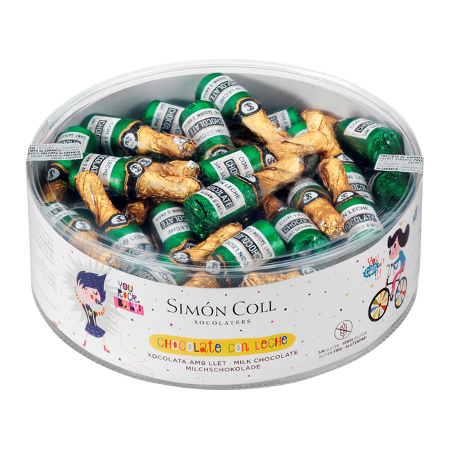 Botellas Chocolate Simon Coll de 60 unidades