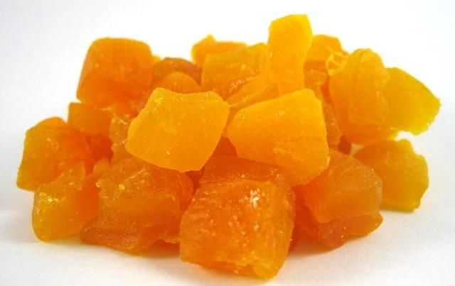 Mango Deshidratado Dados Bolsa de 1kg.