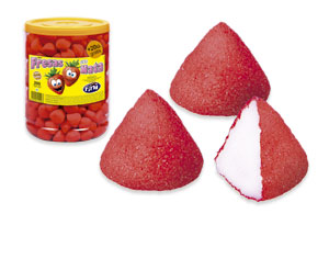 Fresas Con Nata Fini Tarro de 200 unidades.
