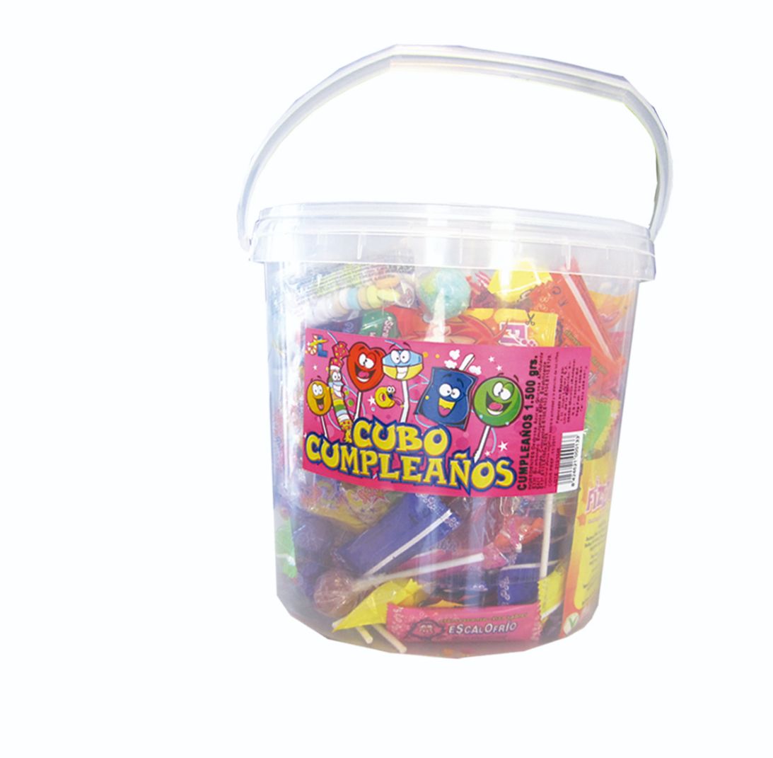 Cubo de Cumpleaños 1.35kg.