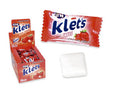 Chicle Klet's Fresa Fini Estuche de 200 unidades.