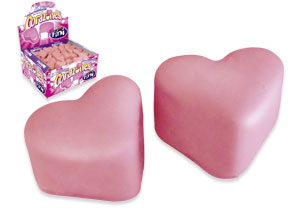 Corazones Chocolate Rosa Fini Estuche de 75 unidades.
