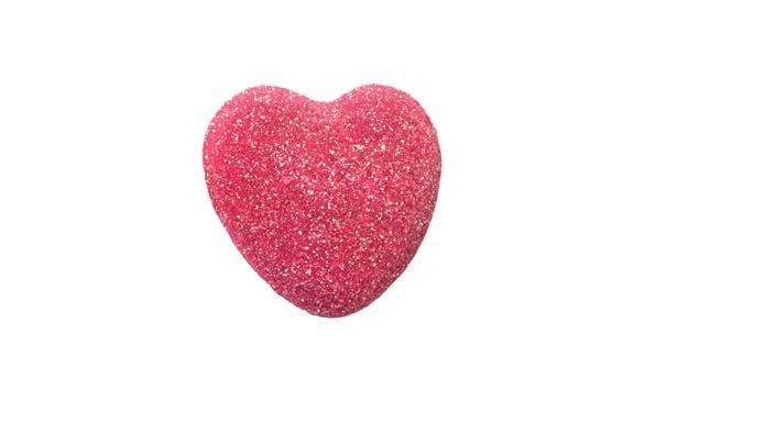 Corazones Pica Rellenos Vidal Tarro de 75 unidades.