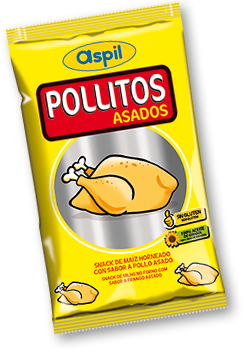 Pollitos Amarillos Aspil Caja de 28 unidades.