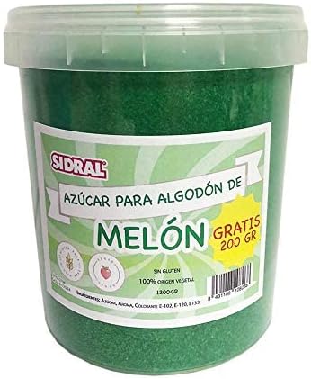 Azúcar para algodón melón 1.2kg