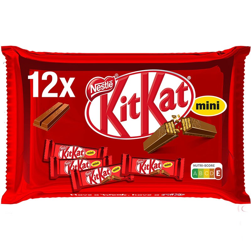 Mini Kit Kat Bolsa de 12 unidades