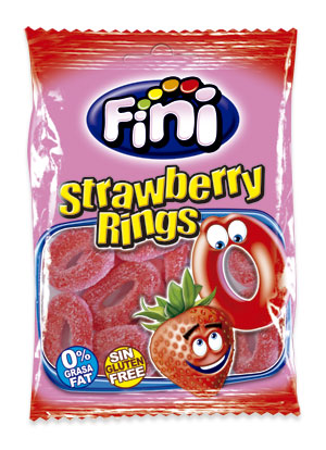 Aros Fresa Fini Bolsita 100gr