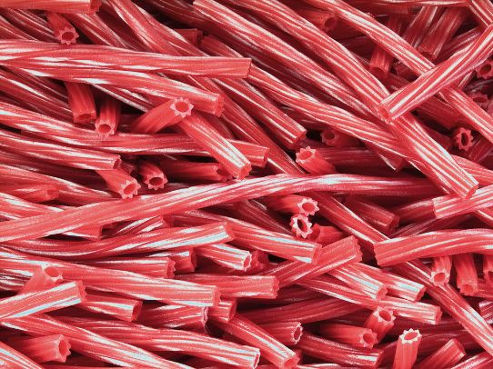 Torcida Roja Haribo Tarro de 150 unidades.