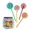 Spiral Dextrosa Top Candy Tarro de 125 unidades.