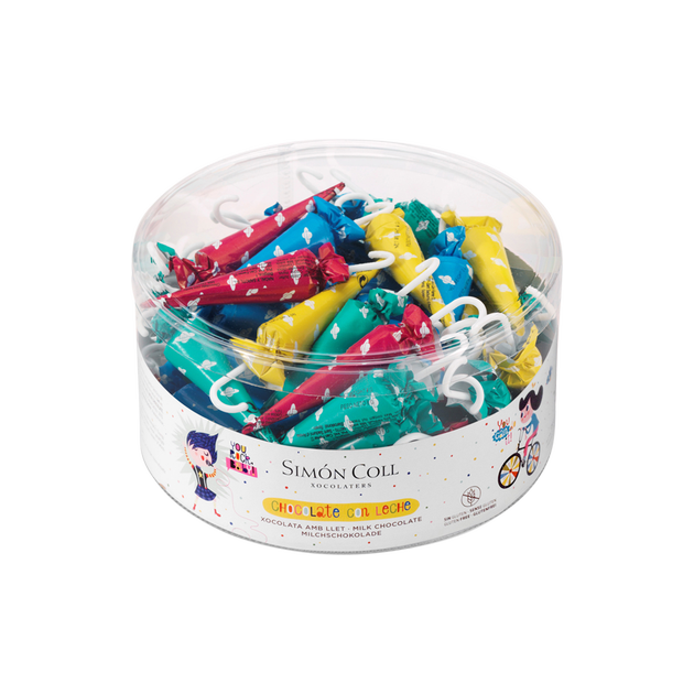 Sombrillas Chocolate Simon Coll de 60 unidades