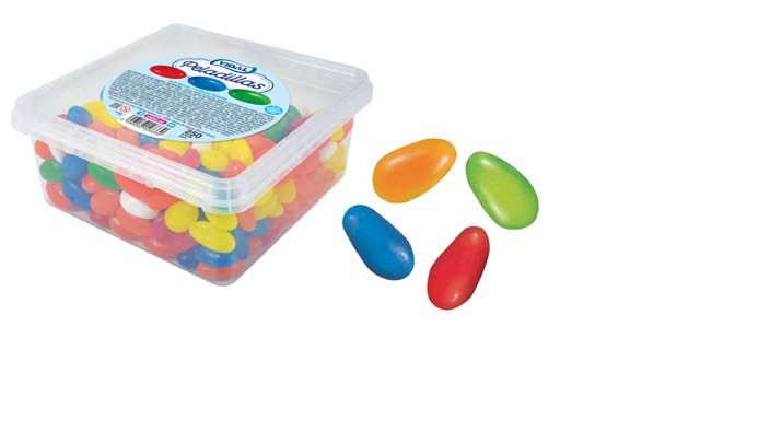 Peladillas Fruta Vidal Tarro de 250 unidades.
