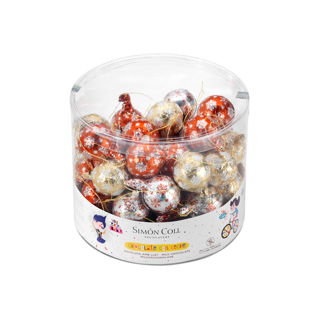 Bolas Navidad Chocolate Simon Coll de 60 unidades
