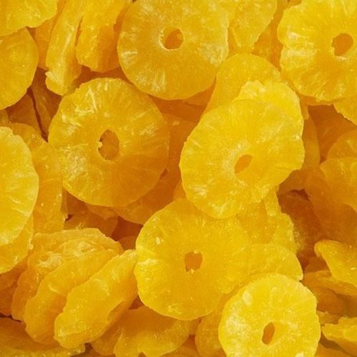 Piña Deshidratada Rodajas Bolsa de 1kg.