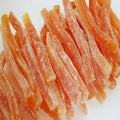 Papaya Deshidratada en Tiras Bolsa de 1kg.