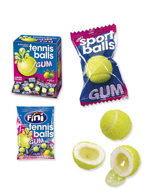 Chicle Pelotas De Tenis Fini Estuche de 200 unidades.