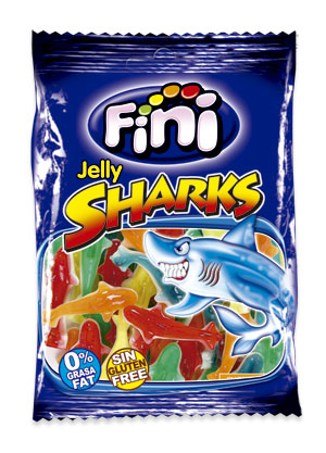 Tiburones Colores Fini Bolsita de 100gr