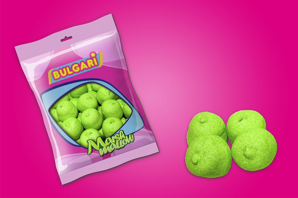 Bolas Verdes Bulgari Bolsa de 110 unidades.