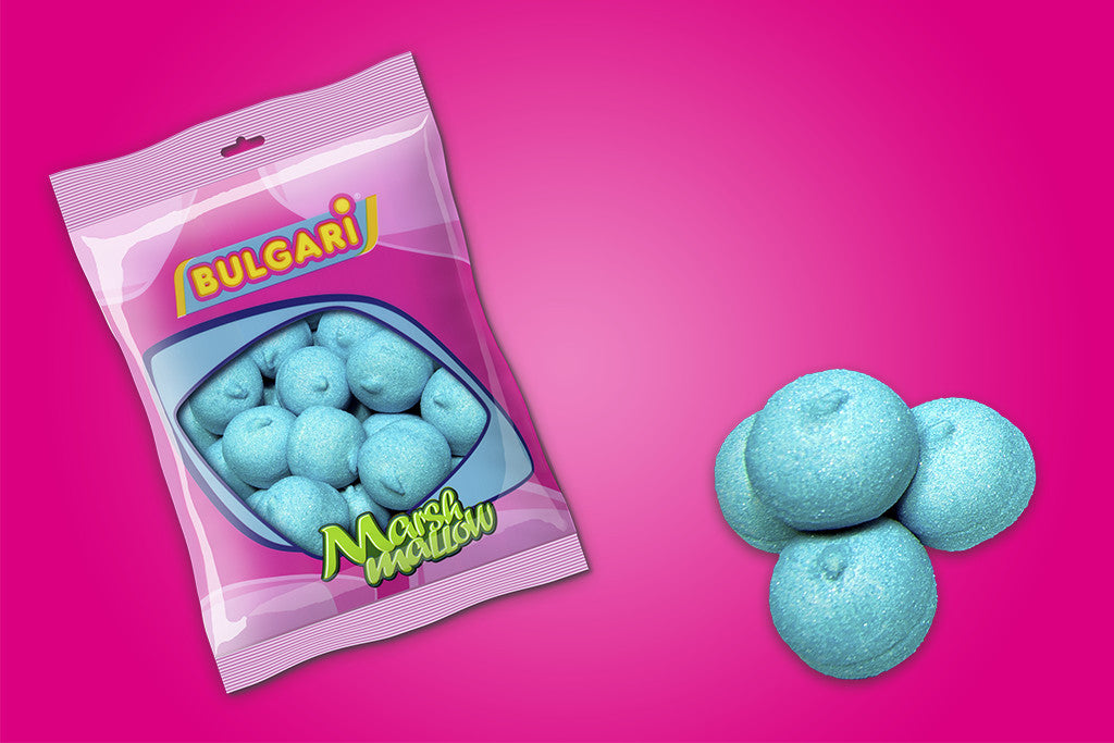 Bolas Azules Bulgari Bolsa de 110 unidades.