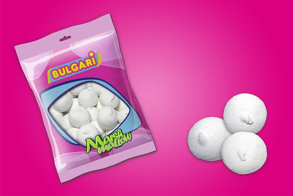 Bolas Blancas Bulgari Bolsa de 110 unidades.