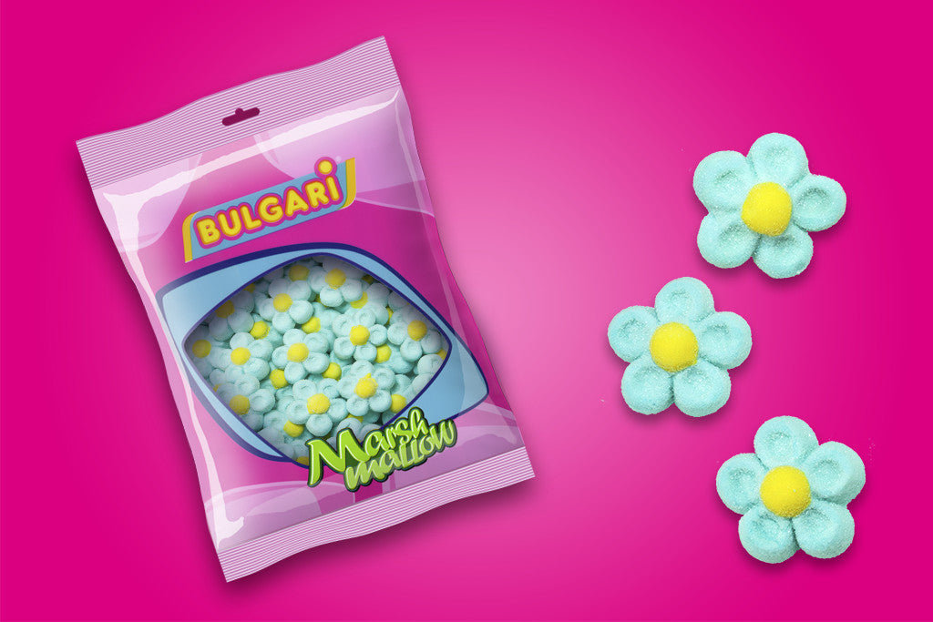Margaritas Azules Bulgari Bolsa de 100 unidades.
