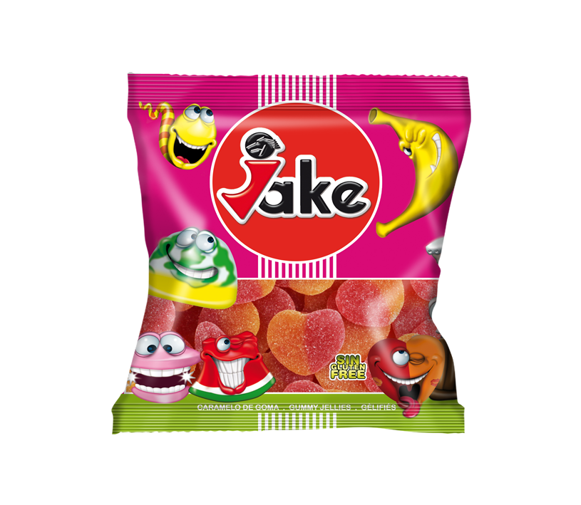 Corazón Melocotón Jake Bolsa de 250 unidades.