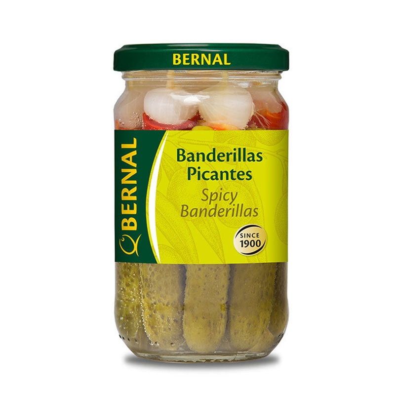 Banderitas Picantes Bernal Bote de Cristal de 150 gramos.