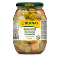 Aceituna Gazpacha Bernal Bote Cristal de 600 gramos.