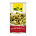 Aceituna Gordal Sin Hueso Picante Bernal Lata de 150 gramos.