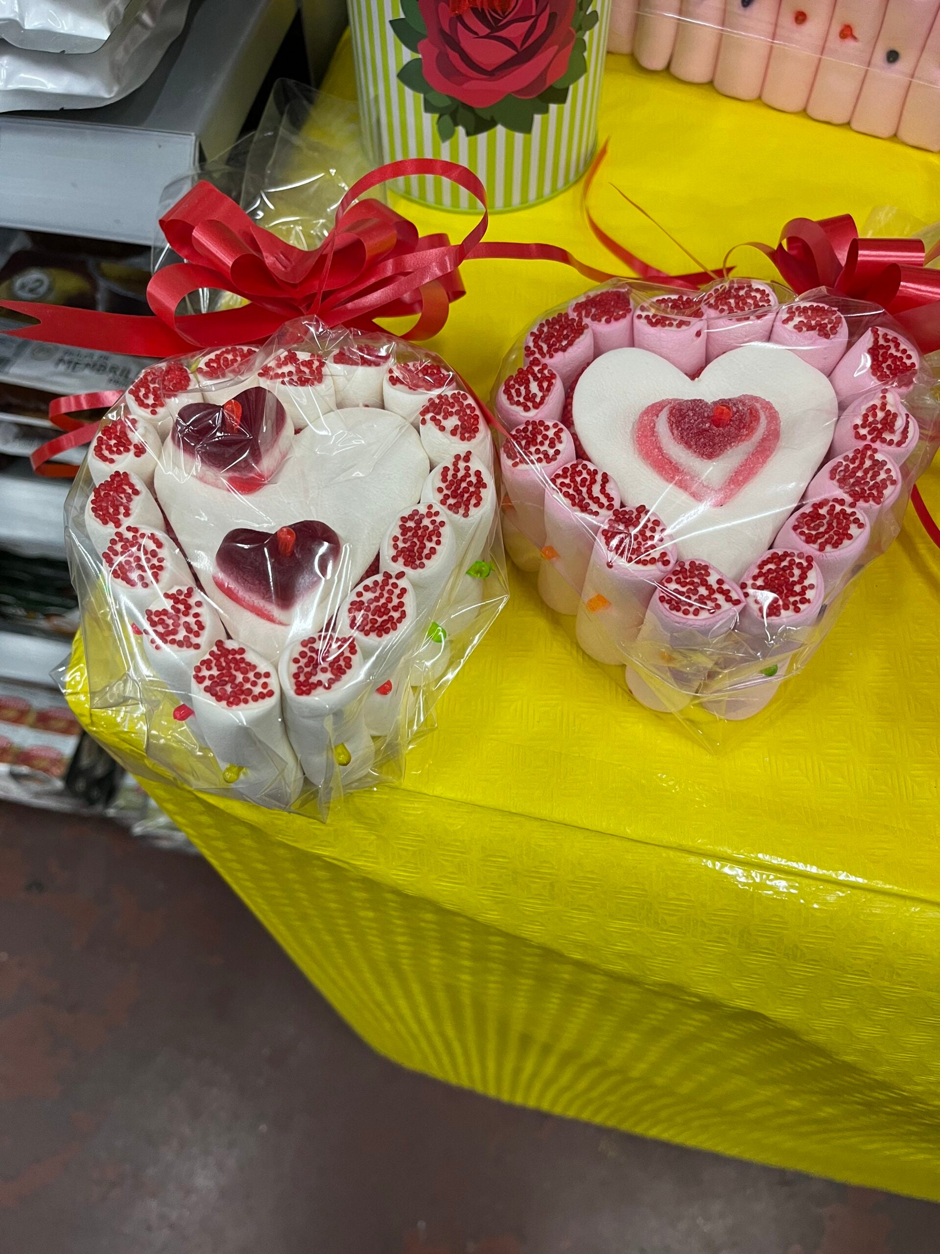 Tarta corazón Golosinas Pequeño