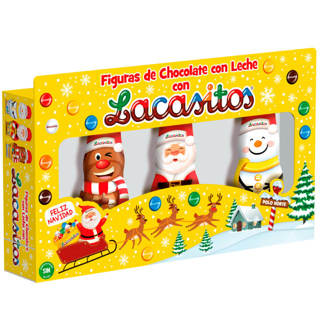 Figuras Navidad Lacasitos Pack 3