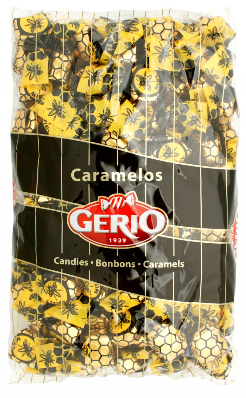 Caramelos Rellenos de Miel Gerio Bolsa de 1kg.