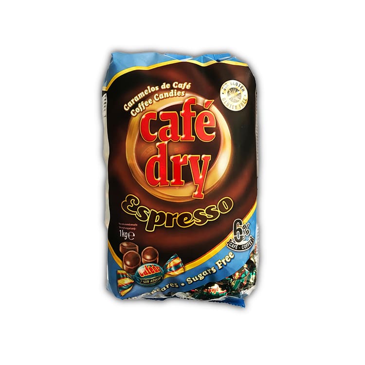 Café Dry Espresso Sin Azúcar Bolsa de 1kg.