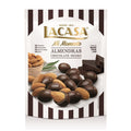 Almendras Chocolate Negro Lacasa Bolsita de 125 gramos.