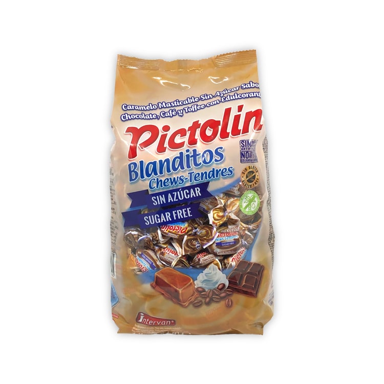 Pictolin Masticable Toffee/Chocolate/Café Bolsa de 1kg.