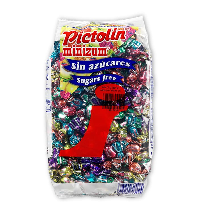 Pictolin Minizum Sin Azúcar Bolsa de 1kg.