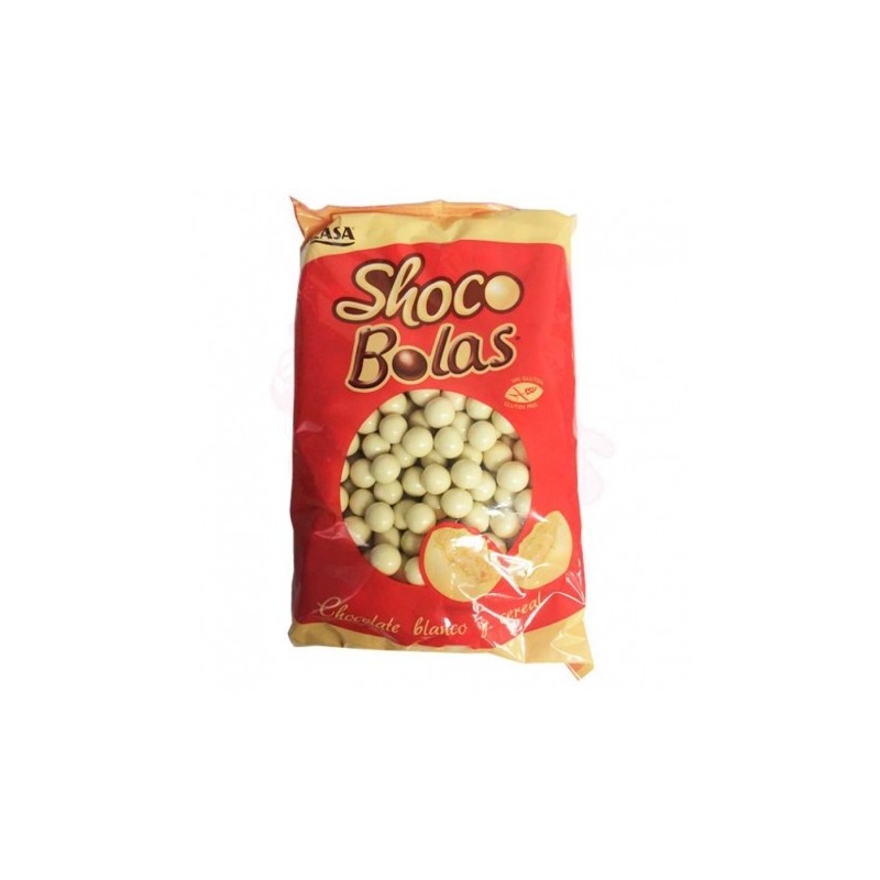 Schocobolas Chocolate Blanco Lacasa Bolsa de 1kg.