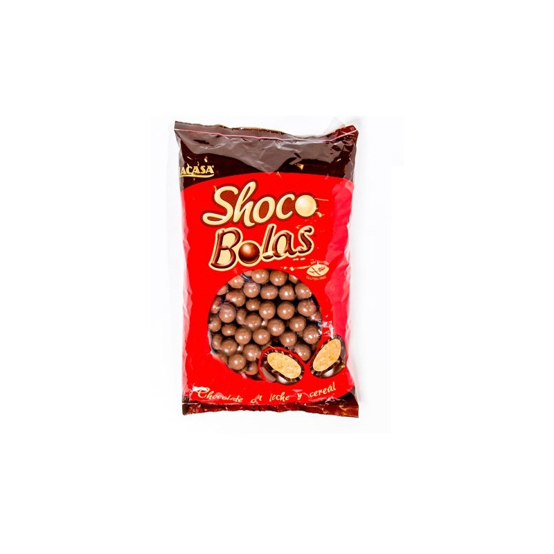 Schocobolas Chocolate Leche Lacasa Bolsa de 1kg.