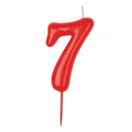 Vela Roja Número 7
