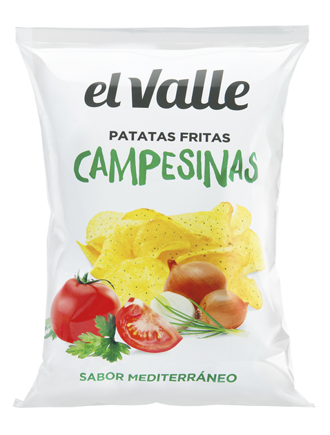 Patatas Fritas Campesinas El Valle Bolsa de 130gr.