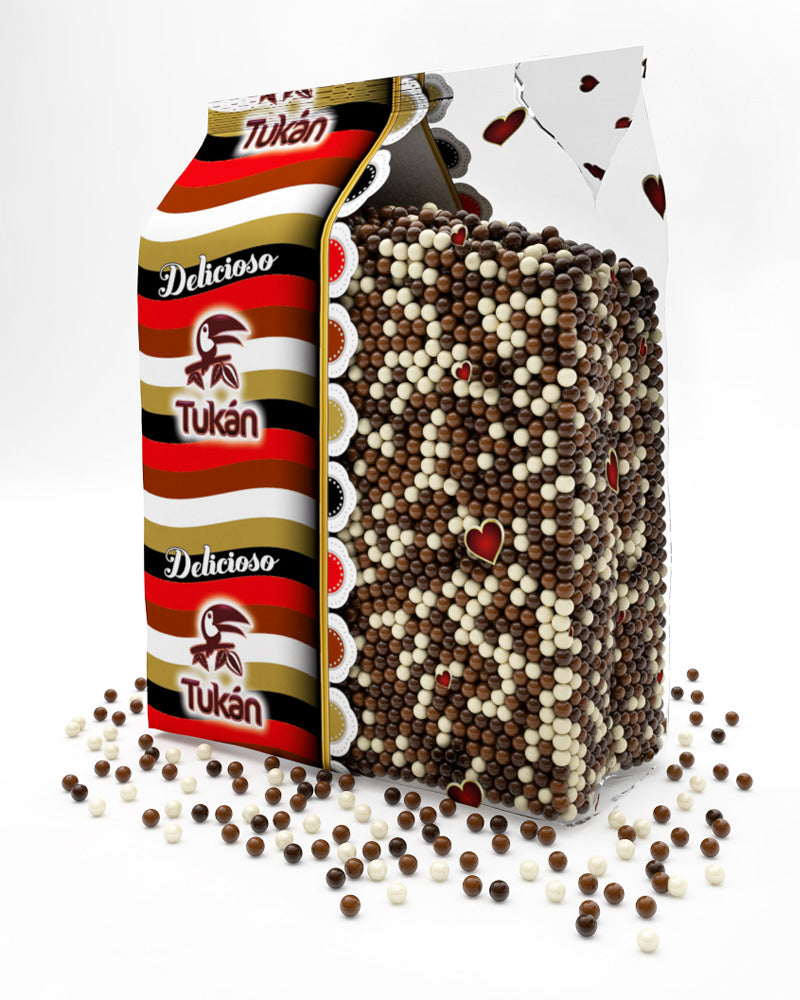 Topping 3 Chocolates Tukán Bolsa de 1kg.